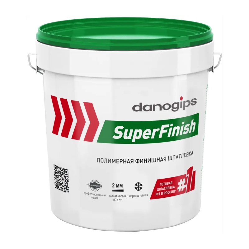 Шпаклевка Danogips SuperFinish готовая (18 кг)