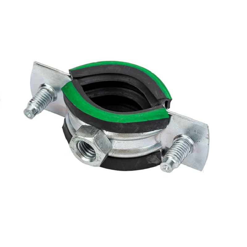 Хомут для труб 3/4" (25-28 мм) с уплотнителем и гайкой М8/1х20 мм