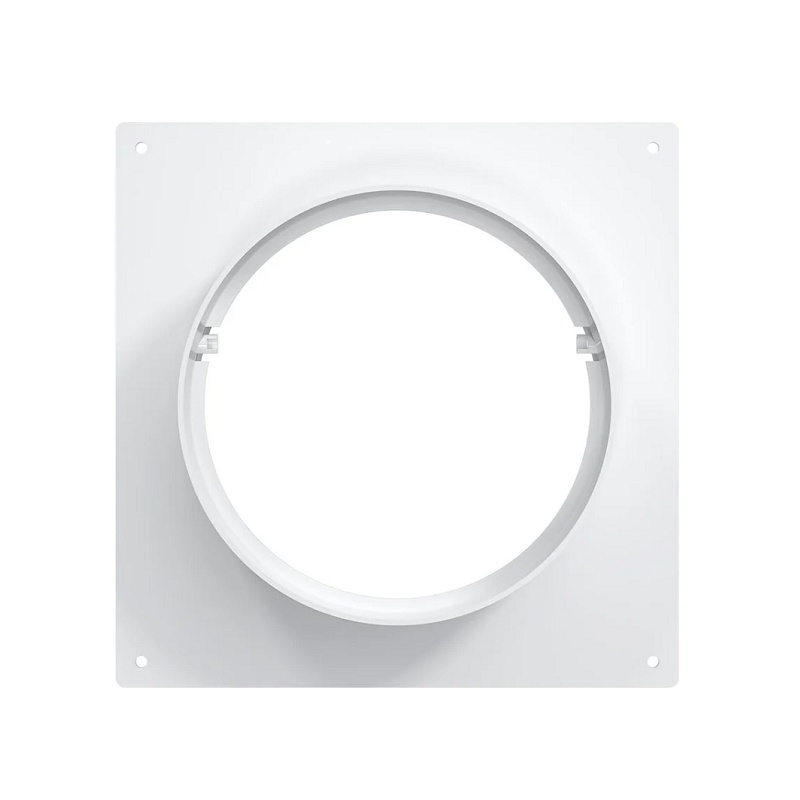 Соединитель для круглых каналов Era 15SKNP, d=150 мм без клапана с пластиной 190х175 мм