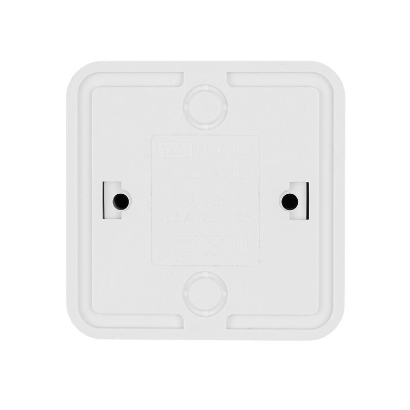 Светорегулятор о/у Ладога SQ1801-0109, поворотный, белый