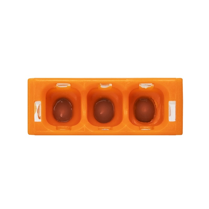 Клемма 2273-233 с пастой, 3 провода 1,0-2,5 мм2 (5 шт.)