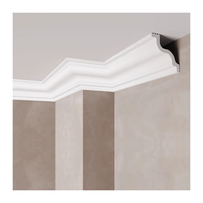 Плинтус потолочный Solid С13/50, 42х42х2000 мм