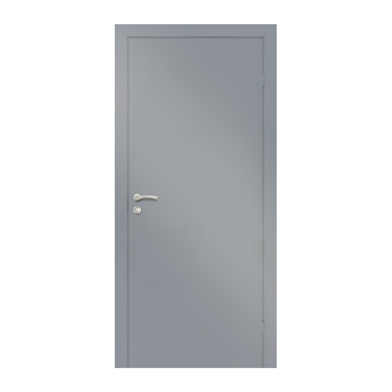 Полотно дверное Olovi, глухое, серое RAL7040, с/п, с/ф (М7 645х2050 мм)