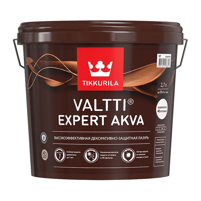 Антисептик Tikkurila Valtti Expert Akva сосна (2,7 л)
