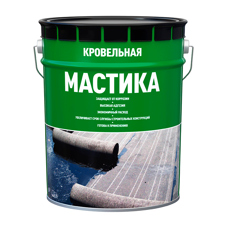 Мастика битумная кровельная, 21,5 л