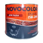 Эмаль для пола Novocolor ПФ-266 жёлто-коричневая (1,9 кг)