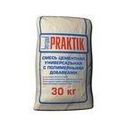 Смесь цементная универсальная с полимер. добавками Bergauf Praktik мороз., 30 кг