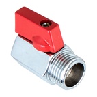 Кран шаровый мини Klip 5001, хром, 1/2" В/Н