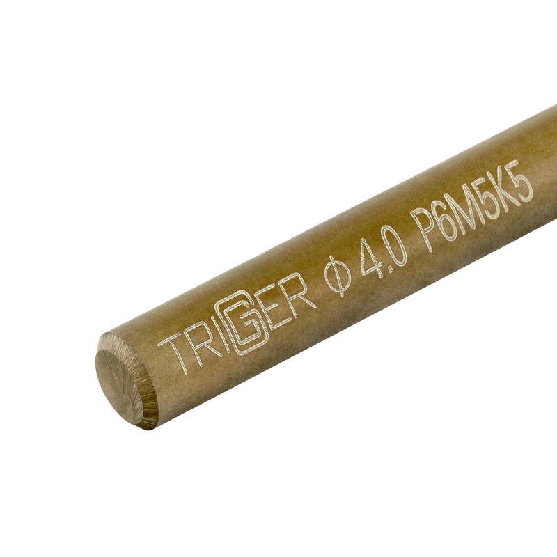 Сверло по металлу Trigger 74240 Кобальт 4,0 мм Р6М5К5 (уп. 2 шт.)