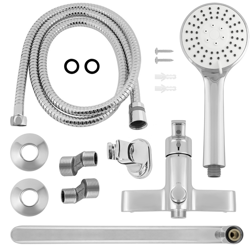 Смеситель для ванны Mix&Fix Sigma 3407 с аксессуарами