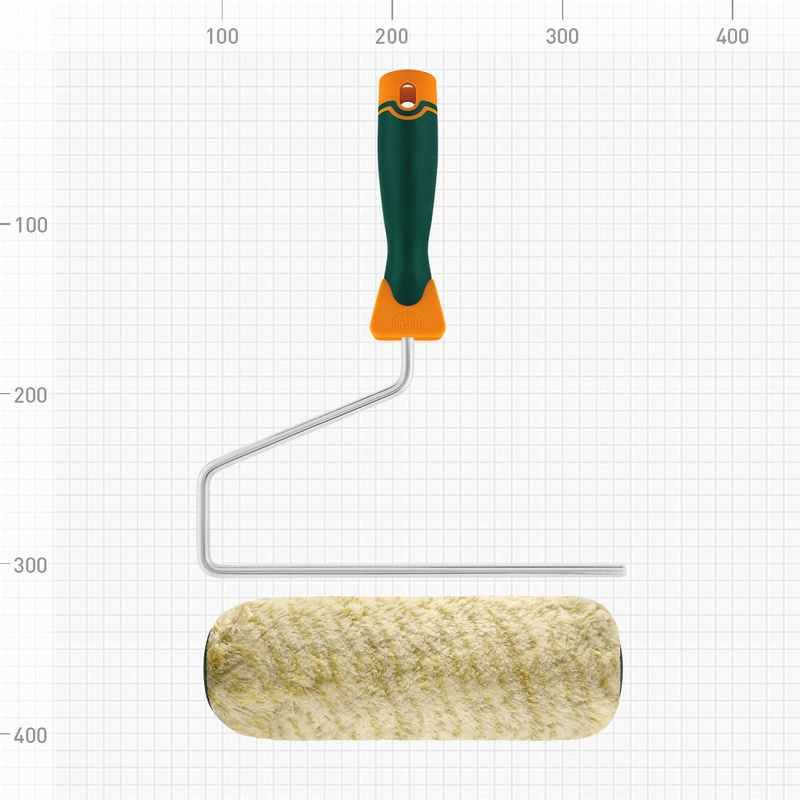 Валик фасадный Варяг 32827 полиамид с бюгелем, ворс 20 мм, 250 мм