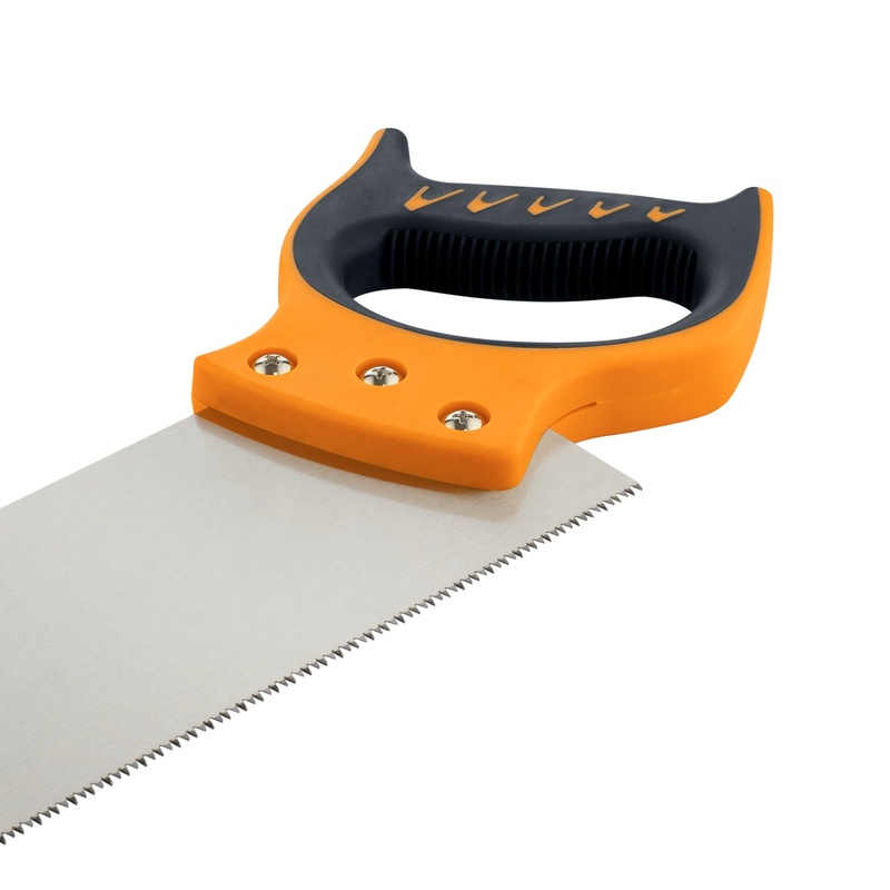 Ножовка по ламинату и фанере Варяг 85685 мелкий зуб, 300 мм