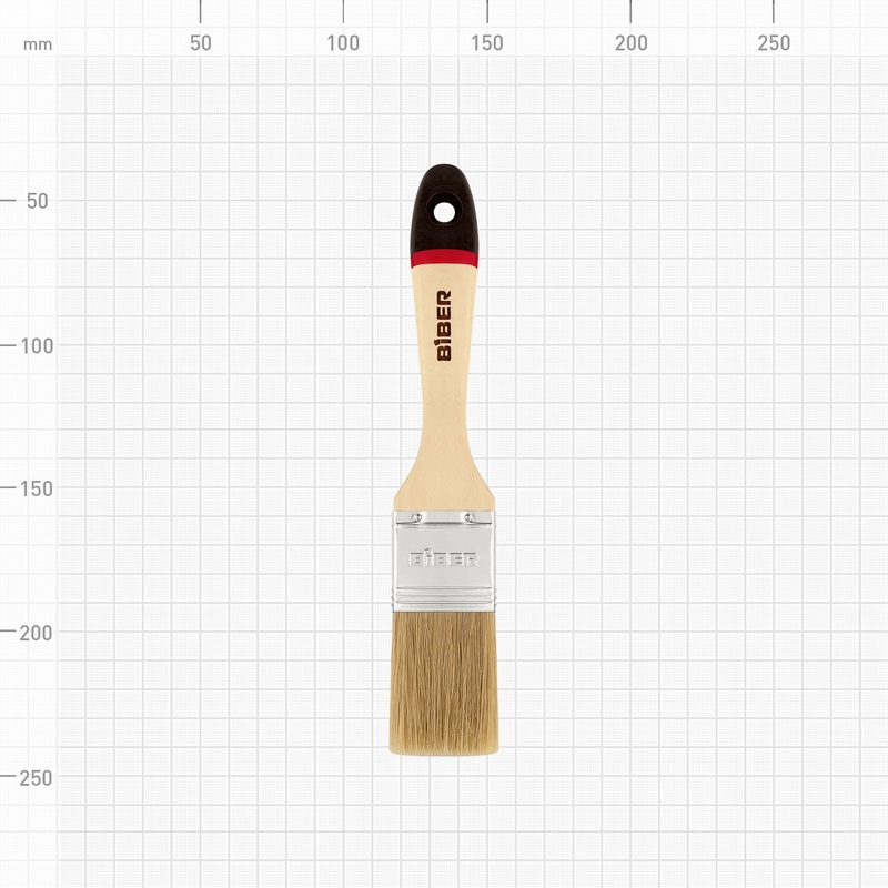 Кисть флейцевая Biber 31133 Суприм 38 мм