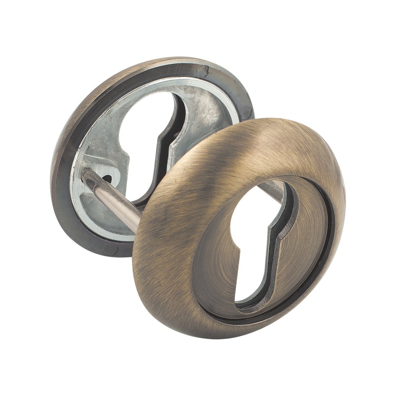 Щиток под цилиндр универсальный SCHLOSS 82021 бронза 50 мм (10/200)