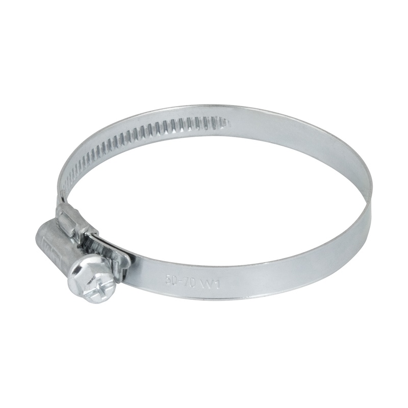 Набор хомутов червячных Klip 27123-2, 50-70/9 мм (2 шт)