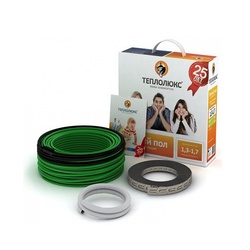 Теплый пол Teplolux Tropix, кабель 78м, 20ТЛБЭ 2-75 1400W