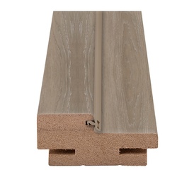 Коробка дверная Olovi, телескоп, экошпон, однопол., дуб шале, б/ф, 32х70 мм
