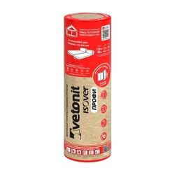 Утеплитель Isover Профи 4100х610х50, рулон, 4 шт