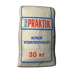 Клей для плитки Bergauf Практик, усиленный (30 кг)