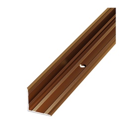 Порог угловой Лука ПУ 05-1800-04, бронза (1,8 м х 20 мм х 20 мм)