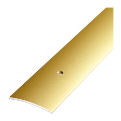 Порог стыкоперекрывающий Лука, золото (1,35 м х 44,5 мм)