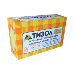 Утеплитель Тизол Фасад 110, 1000х600х50 мм (6 шт.)