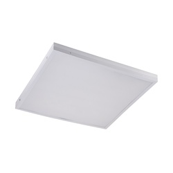 Светильник LED EKF 595х595х25 мм, 40 Вт, опал с равномерной засветкой, 6500 К, с драйвером, IP40