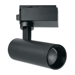Светильник LED трековый, 1ф, с драйвером, 24Вт, 4000К, 35град, черный