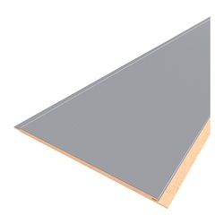 Панель МДФ Союз Супер Мат, Арктический серый, 2600х238х6 мм (8 шт.)