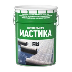 Мастика битумная кровельная, 5 л